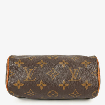 Louis Vuitton Nano Speedy Mini-Tasche aus Monogram Canvas