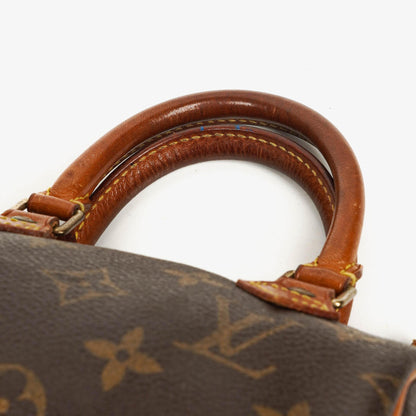 Louis Vuitton Nano Speedy Mini-Tasche aus Monogram Canvas