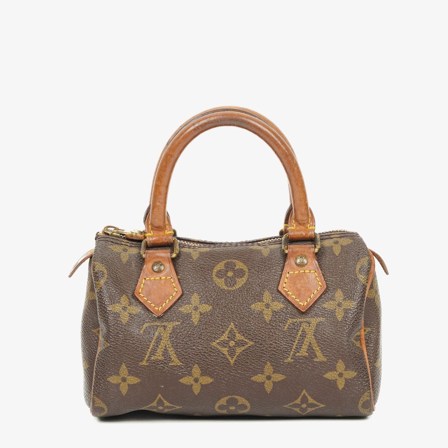 Louis Vuitton Nano Speedy Mini-Tasche aus Monogram Canvas