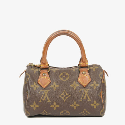 Louis Vuitton Nano Speedy Mini-Tasche aus Monogram Canvas