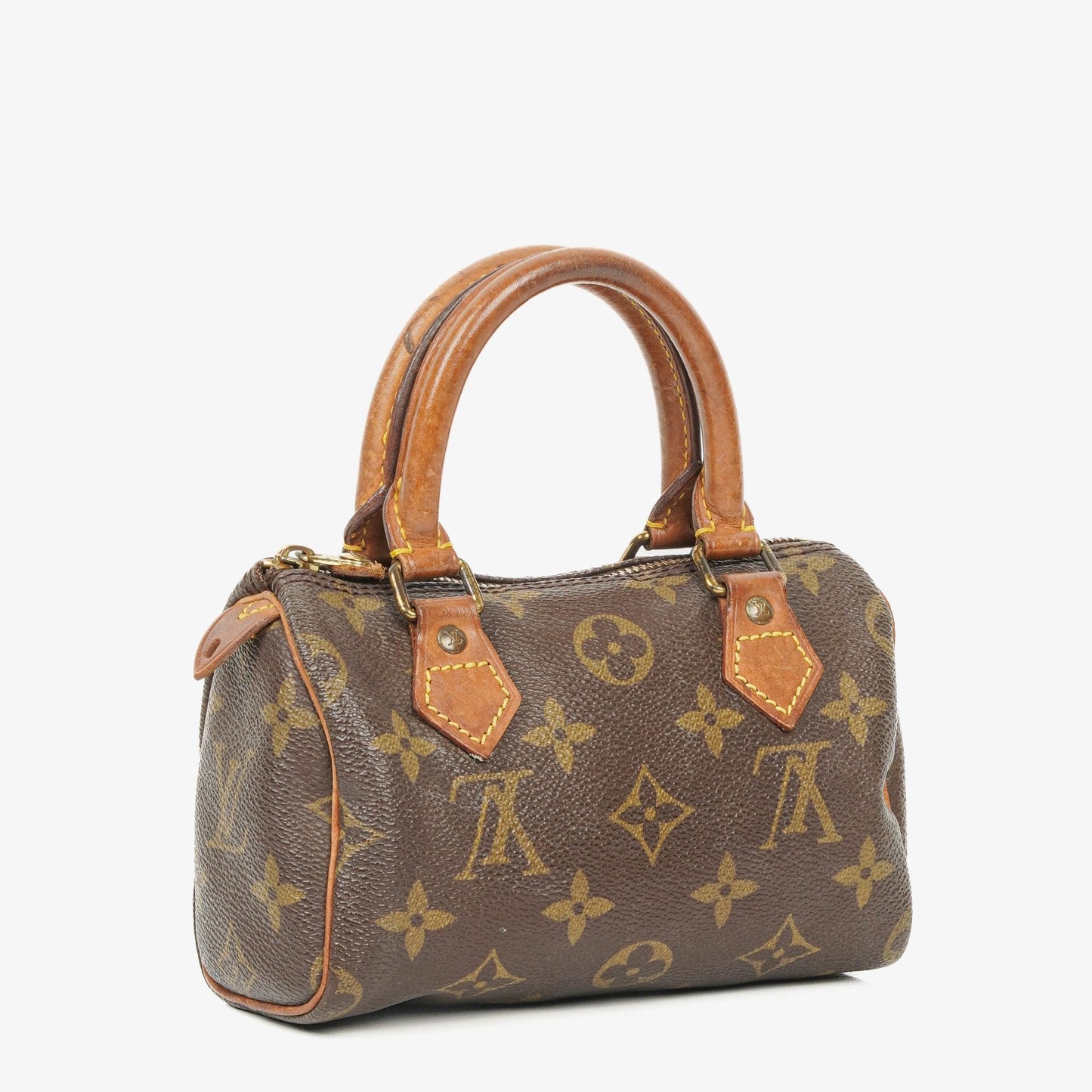 Louis Vuitton Nano Speedy Mini-Tasche aus Monogram Canvas