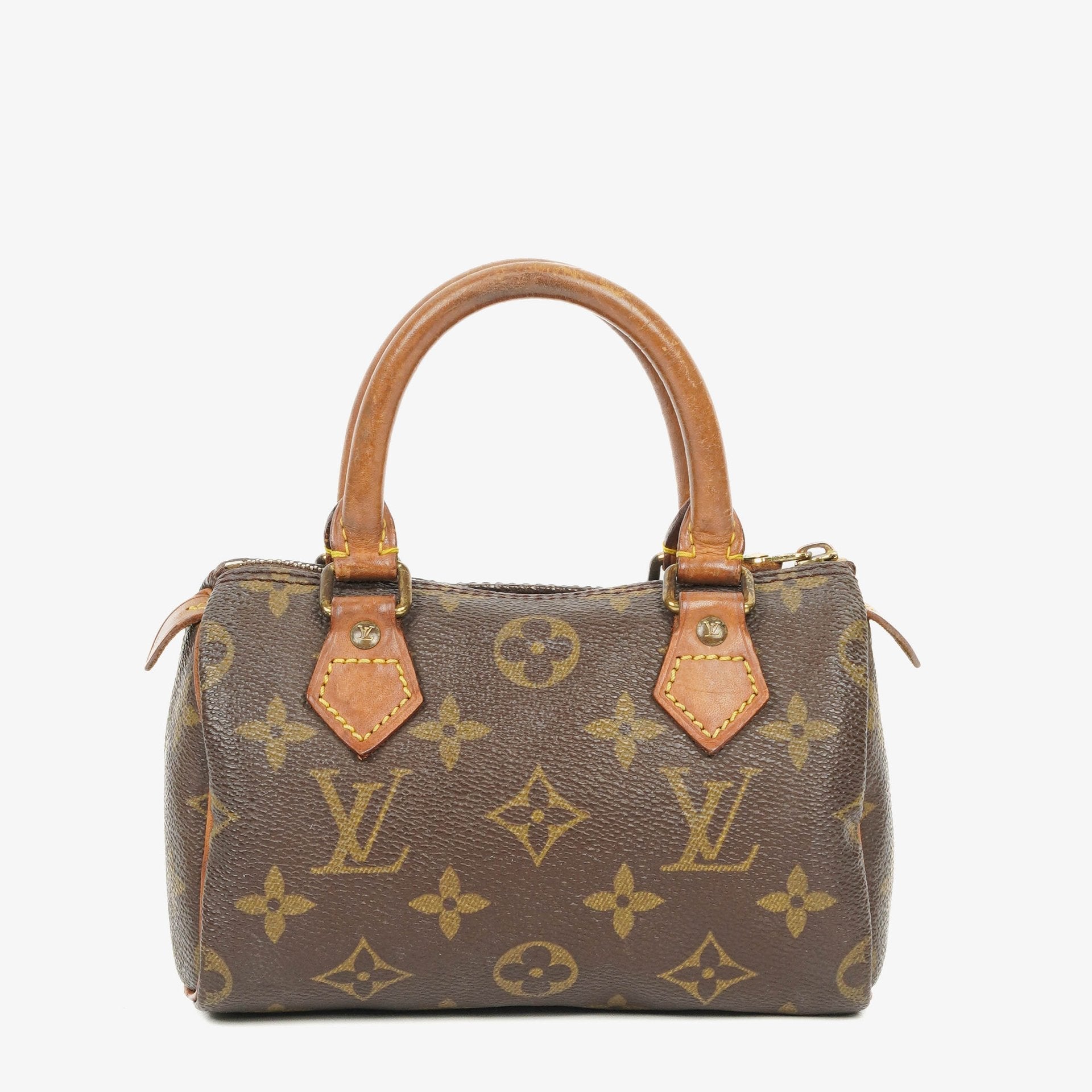 Louis Vuitton Nano Speedy Mini-Tasche aus Monogram Canvas