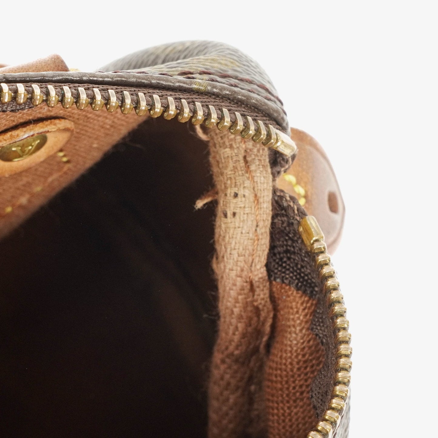 Louis Vuitton Nano Speedy Mini-Tasche aus Monogram Canvas