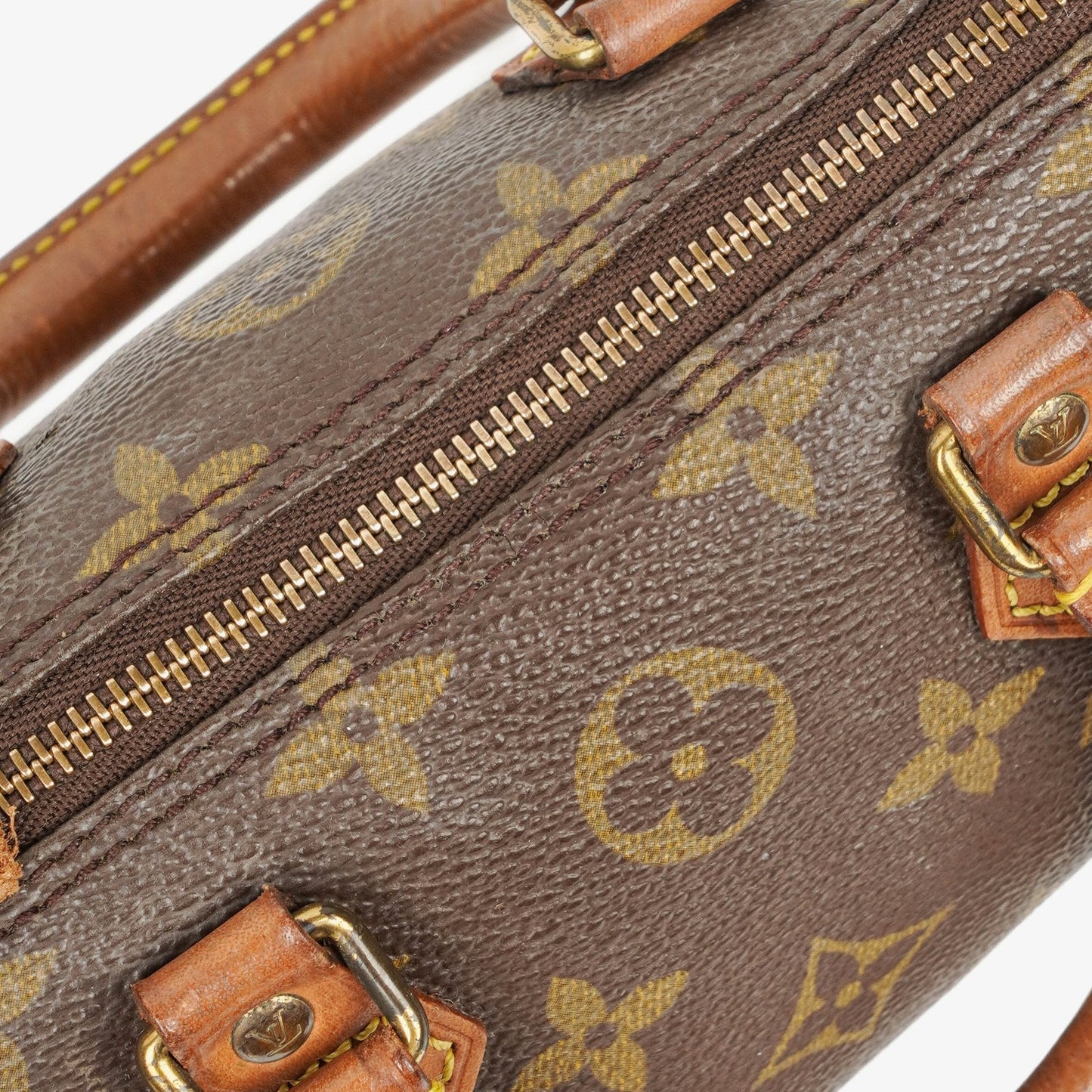 Louis Vuitton Nano Speedy Mini-Tasche aus Monogram Canvas
