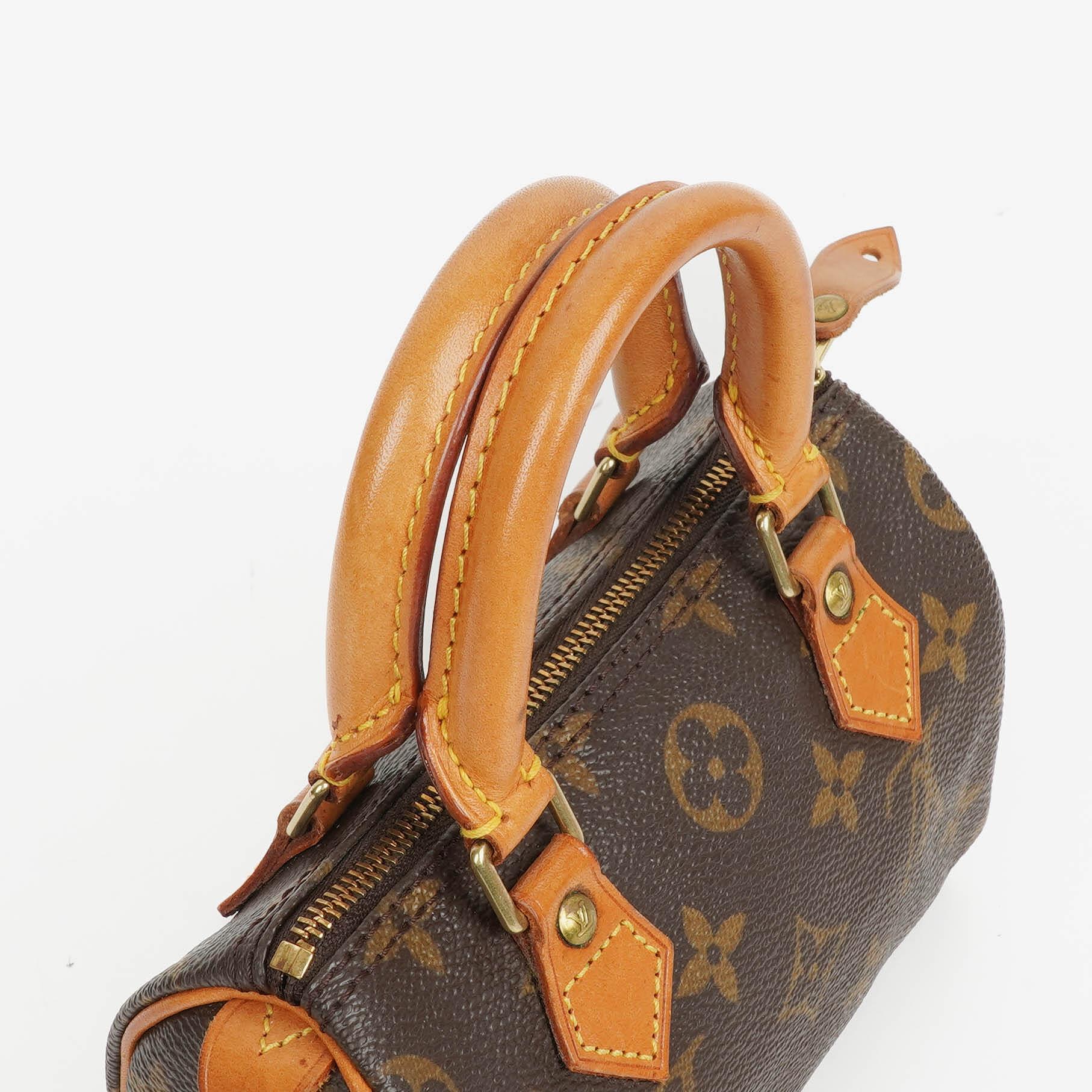 Louis Vuitton Nano Speedy Mini Handtasche Monogram Canvas