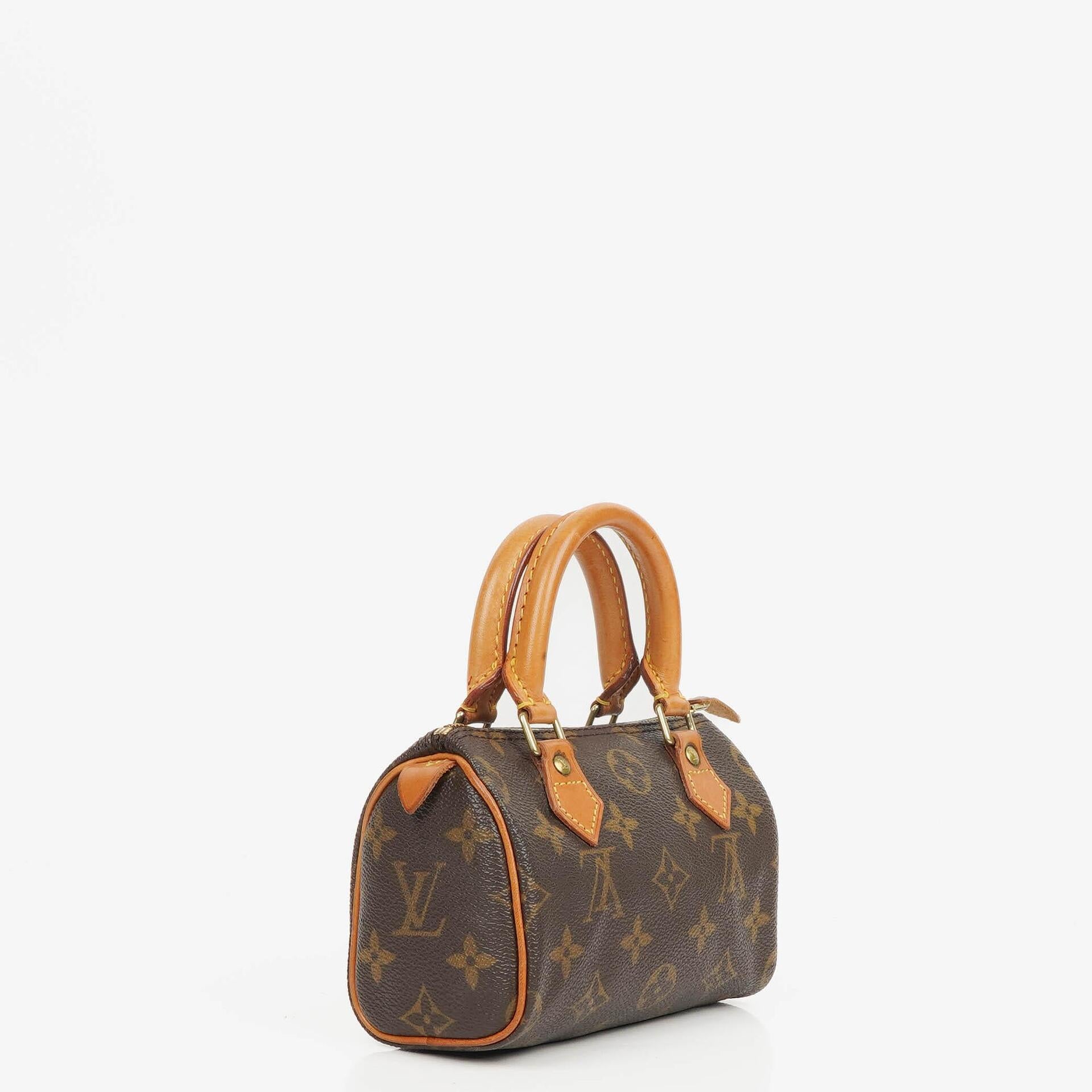Louis Vuitton Nano Speedy Mini Handtasche Monogram Canvas