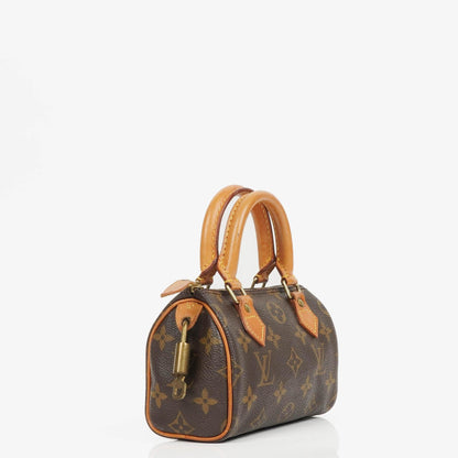 Louis Vuitton Nano Speedy Mini Handtasche Monogram Canvas