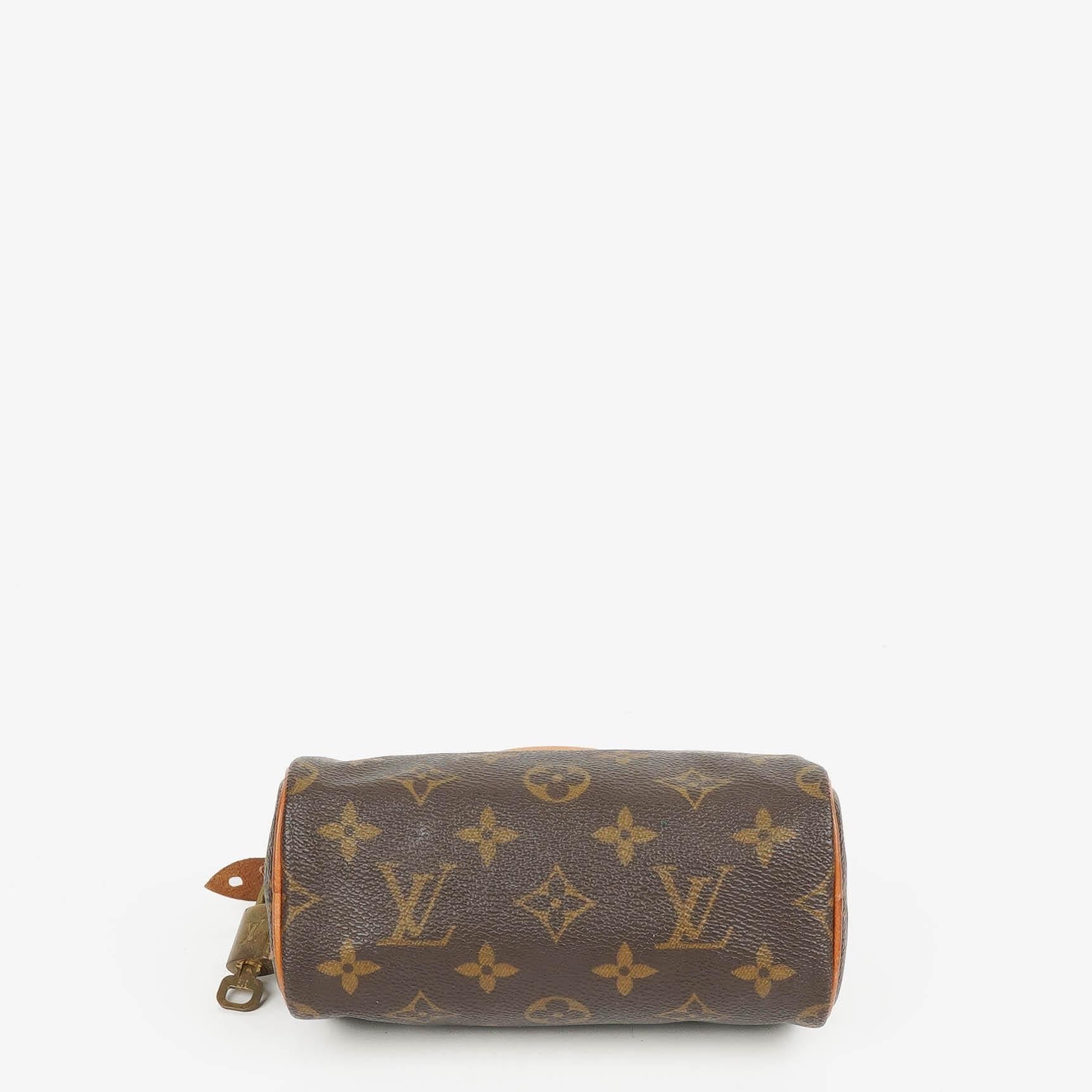 Louis Vuitton Nano Speedy Mini Handtasche Monogram Canvas
