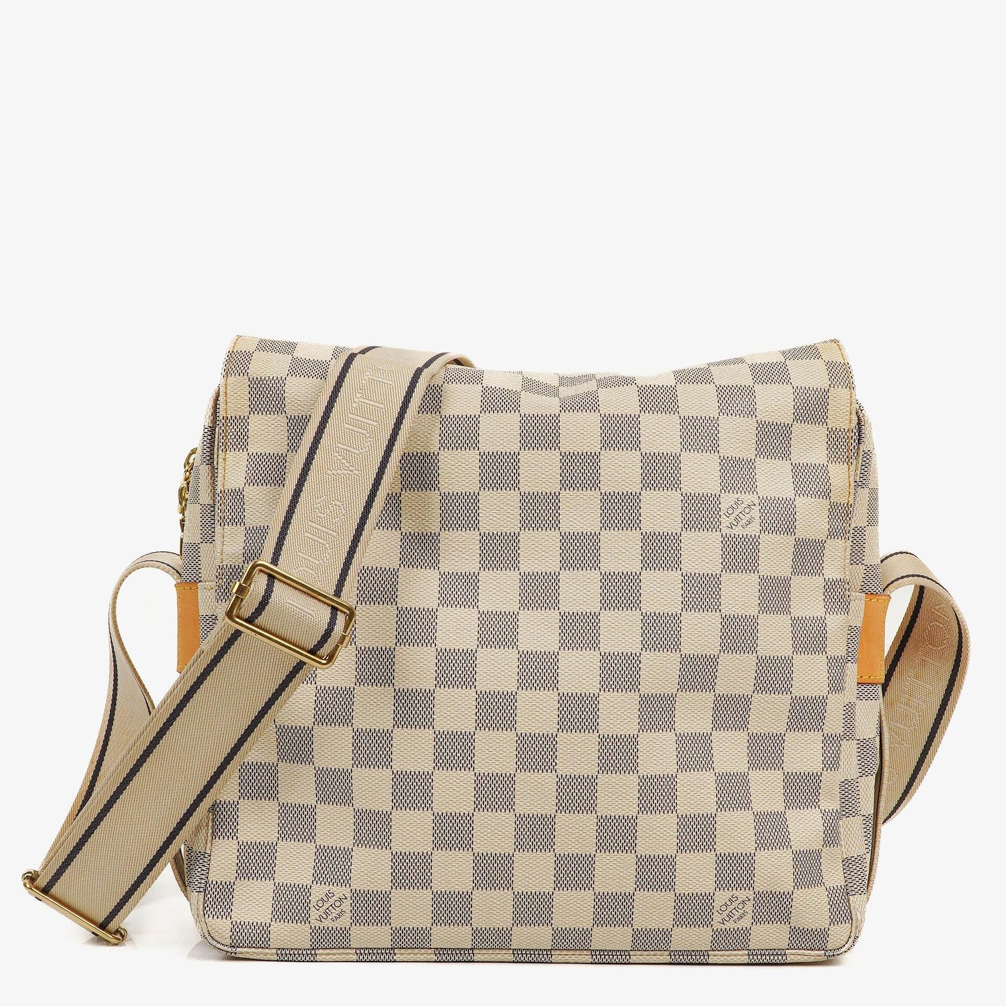 Louis Vuitton Naviglio Schultertasche in Damier Azur