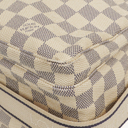 Louis Vuitton Naviglio Schultertasche in Damier Azur