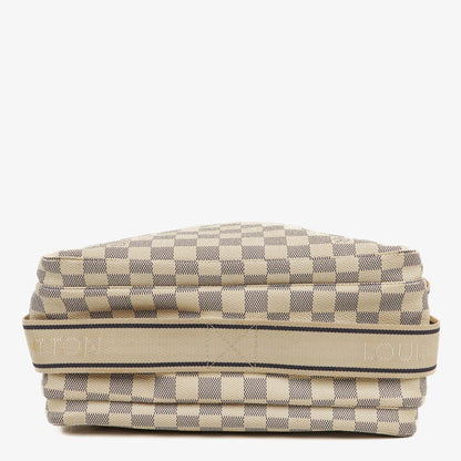 Louis Vuitton Naviglio Schultertasche in Damier Azur