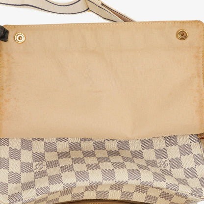 Louis Vuitton Naviglio Schultertasche in Damier Azur