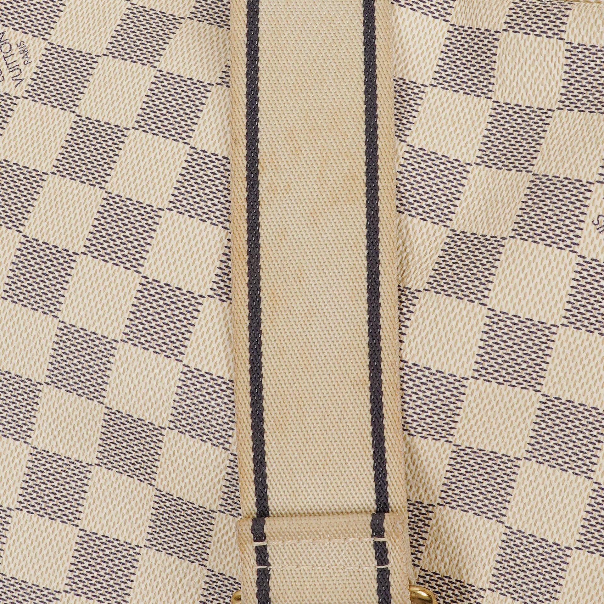 Louis Vuitton Naviglio Schultertasche in Damier Azur