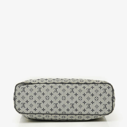 Louis Vuitton Lucille GM Schultertasche aus navy Monogramm Mini Lin
