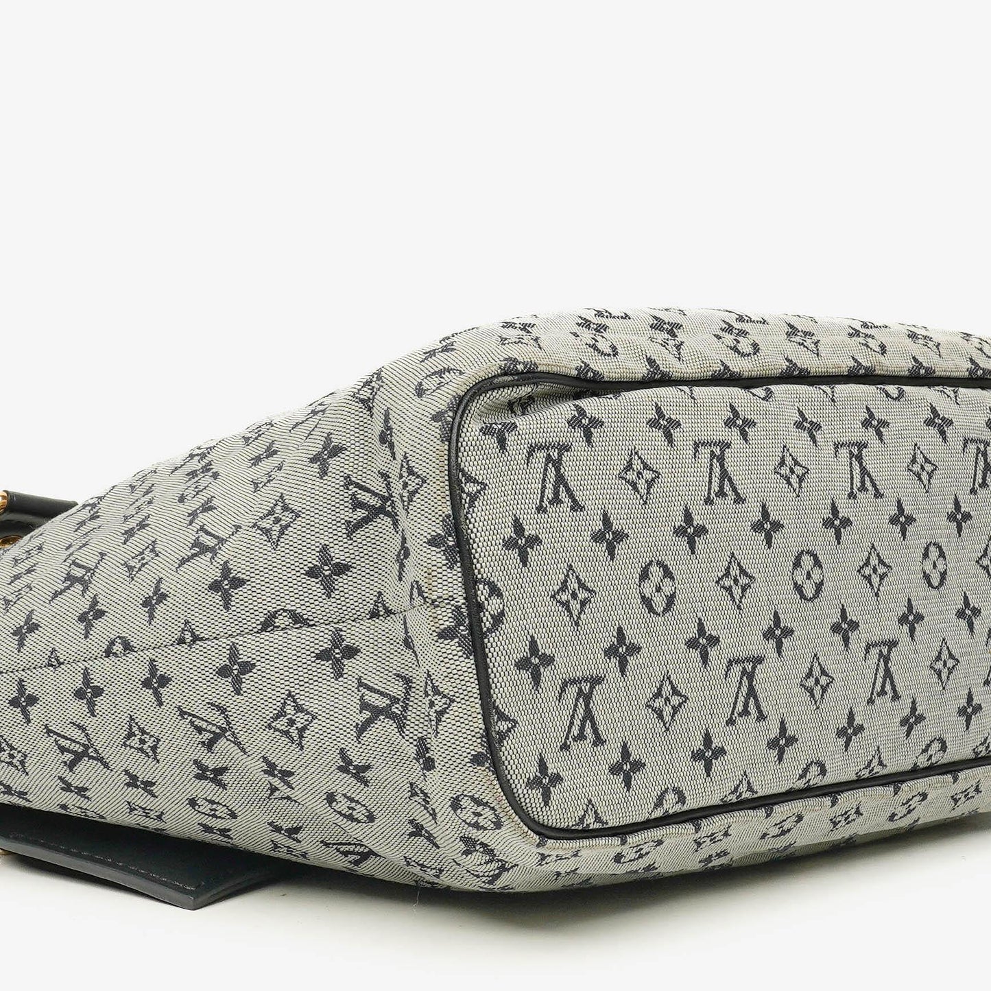 Louis Vuitton Lucille GM Schultertasche aus navy Monogramm Mini Lin