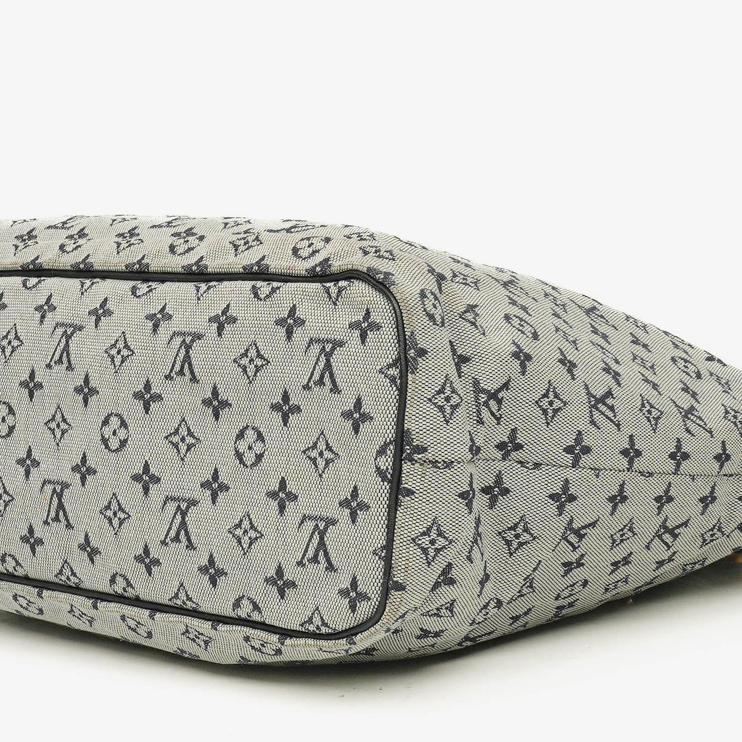 Louis Vuitton Lucille GM Schultertasche aus navy Monogramm Mini Lin