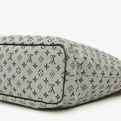 Louis Vuitton Lucille GM Schultertasche aus navy Monogramm Mini Lin