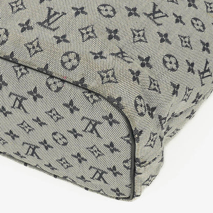 Louis Vuitton Lucille GM Schultertasche aus navy Monogramm Mini Lin