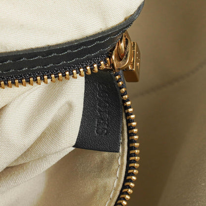 Louis Vuitton Lucille GM Schultertasche aus navy Monogramm Mini Lin