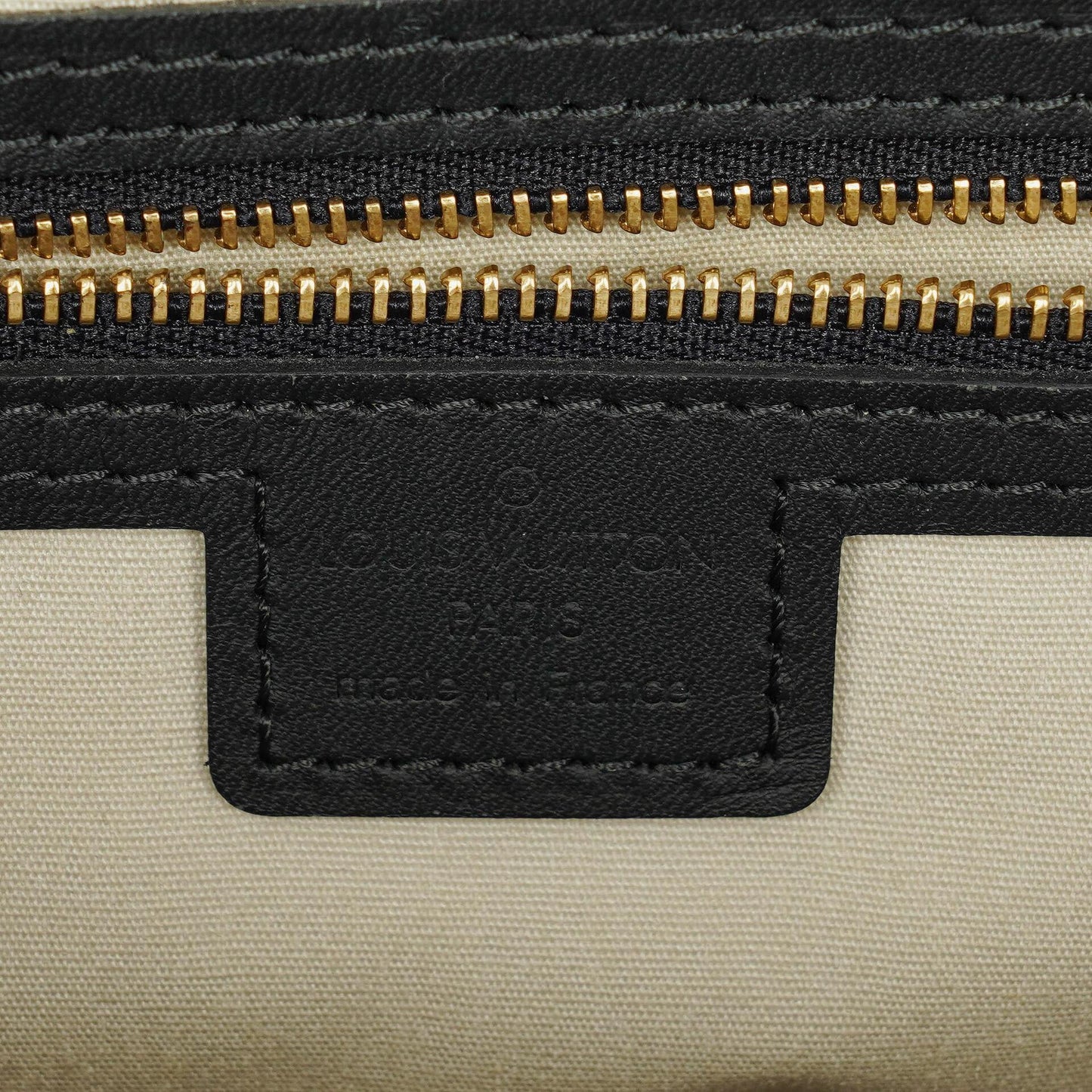 Louis Vuitton Lucille GM Schultertasche aus navy Monogramm Mini Lin
