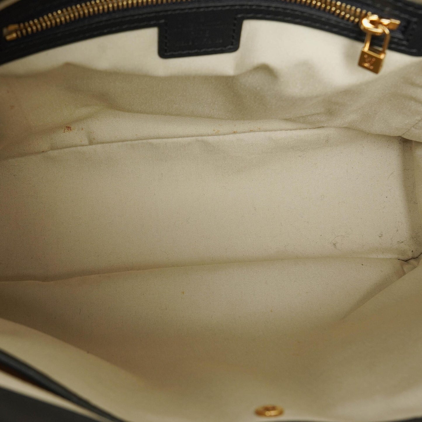 Louis Vuitton Lucille GM Schultertasche aus navy Monogramm Mini Lin