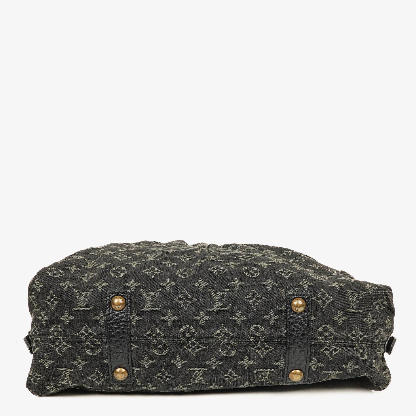 Louis Vuitton Neo Cabby GM Monogram Denim Tasche in Schwarz