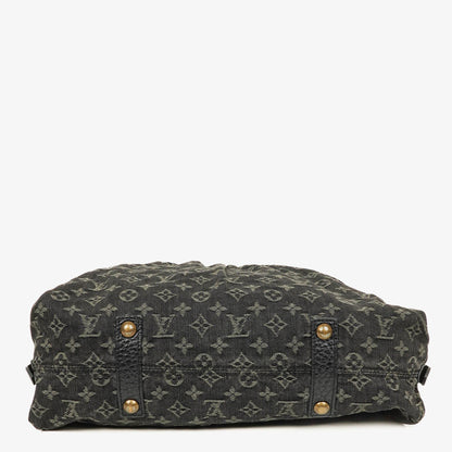 Louis Vuitton Neo Cabby GM Monogram Denim Tasche in Schwarz