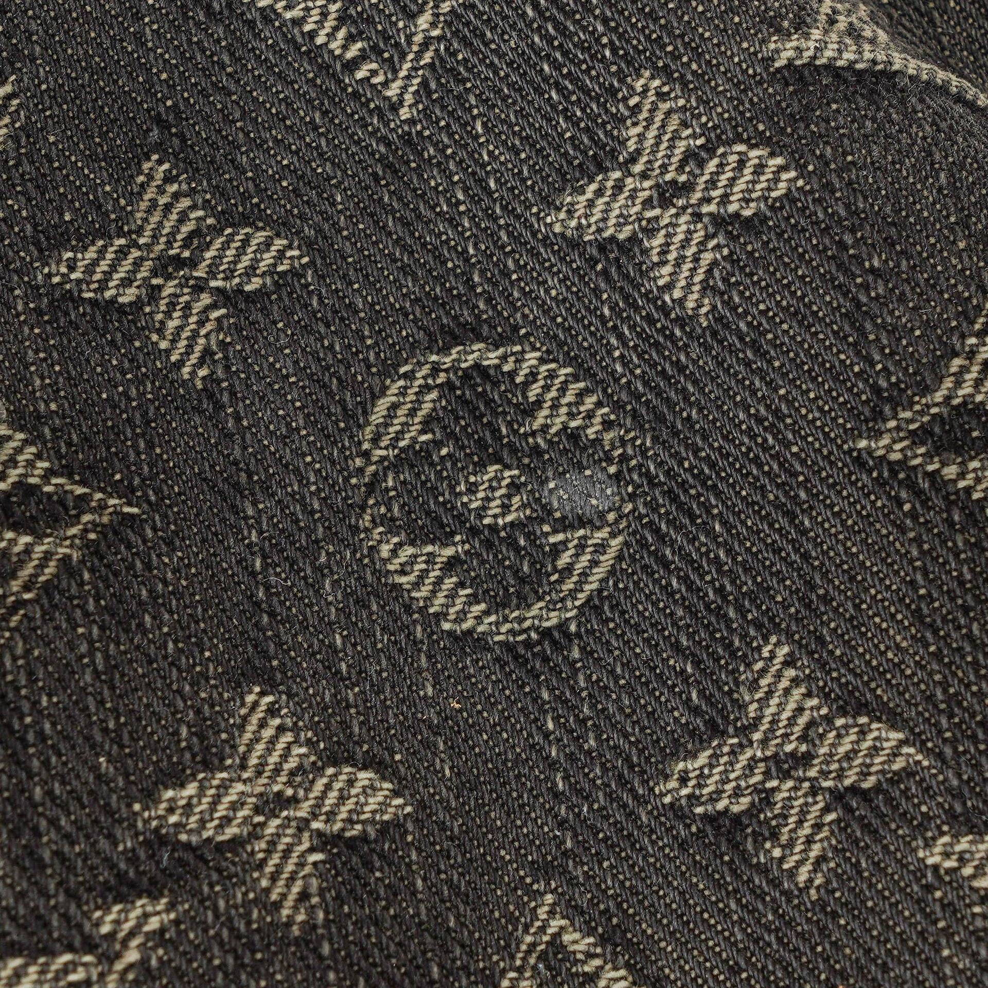 Louis Vuitton Neo Cabby GM Monogram Denim Tasche in Schwarz