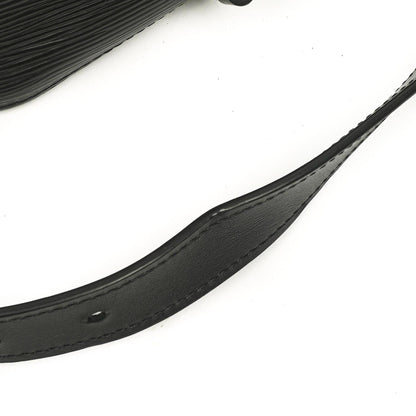 Louis Vuitton NéoNoé Bucket Tasche aus schwarzem Noir Epi Leder mit Kordelzug, 2020