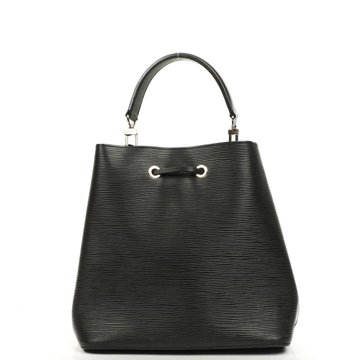 Louis Vuitton NéoNoé Bucket Tasche aus schwarzem Noir Epi Leder mit Kordelzug, 2020
