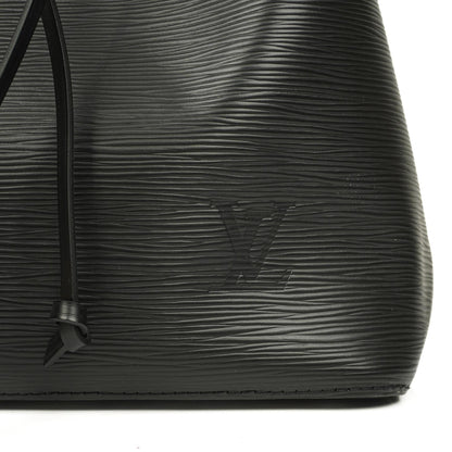 Louis Vuitton NéoNoé Bucket Tasche aus schwarzem Noir Epi Leder mit Kordelzug, 2020