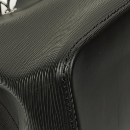 Louis Vuitton NéoNoé Bucket Tasche aus schwarzem Noir Epi Leder mit Kordelzug, 2020