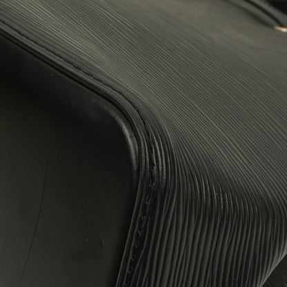 Louis Vuitton NéoNoé Bucket Tasche aus schwarzem Noir Epi Leder mit Kordelzug, 2020