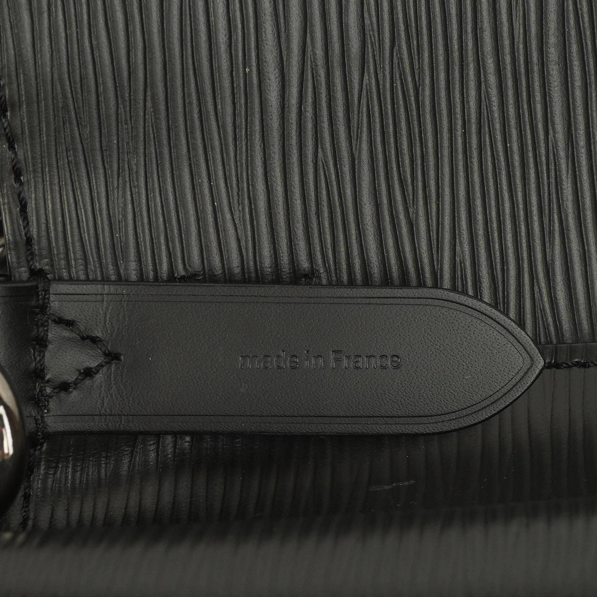 Louis Vuitton NéoNoé Bucket Tasche aus schwarzem Noir Epi Leder mit Kordelzug, 2020