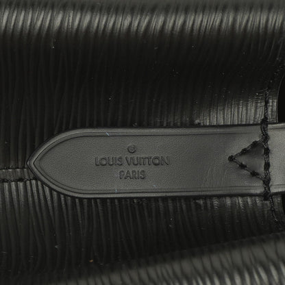 Louis Vuitton NéoNoé Bucket Tasche aus schwarzem Noir Epi Leder mit Kordelzug, 2020