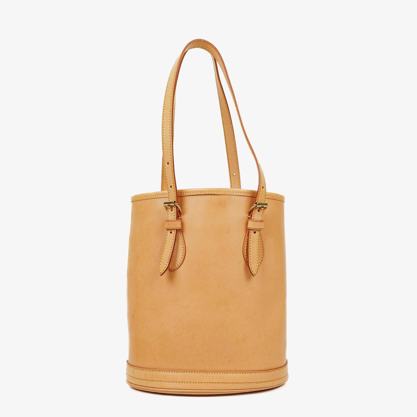 Louis Vuitton Petit Bucket in neutralem Vachetta