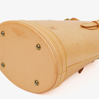 Louis Vuitton Petit Bucket in neutralem Vachetta
