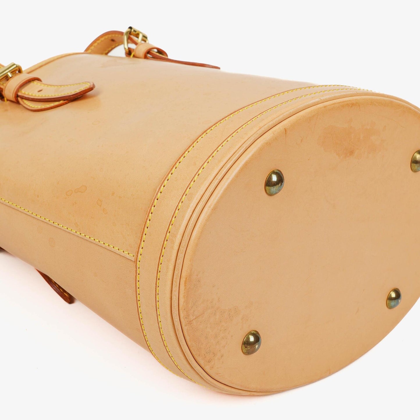 Louis Vuitton Petit Bucket in neutralem Vachetta