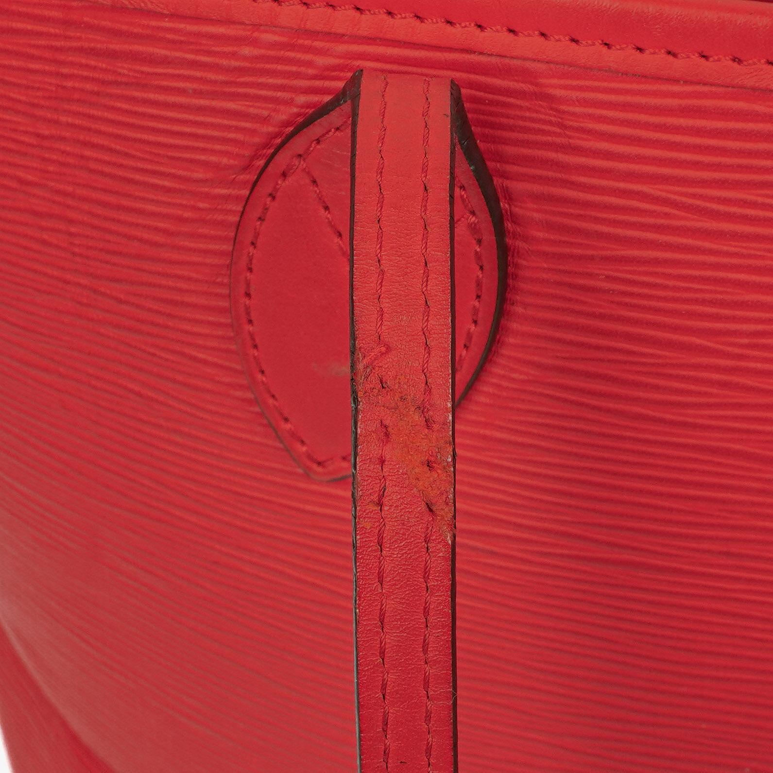 Louis Vuitton Neverfull GM Tote Tasche aus rotem Epi Leder