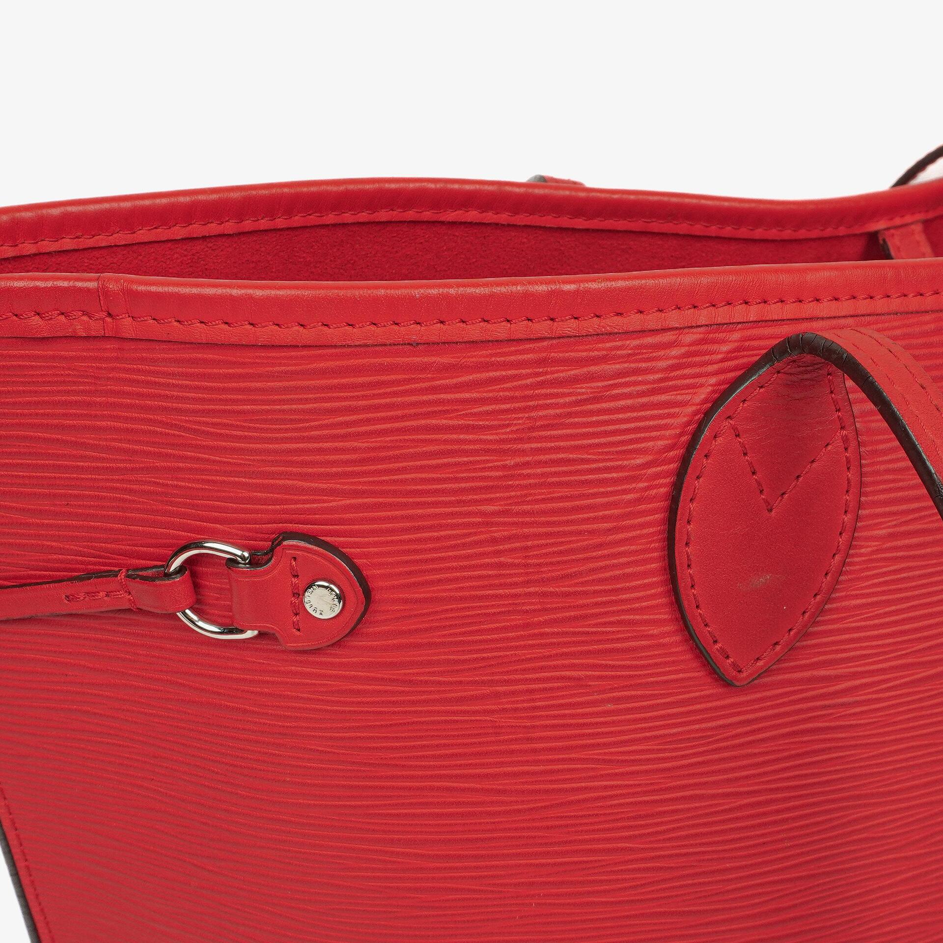 Louis Vuitton Neverfull GM Tote Tasche aus rotem Epi Leder