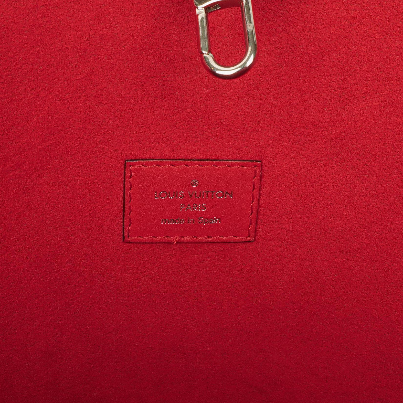 Louis Vuitton Neverfull GM Tote Tasche aus rotem Epi Leder