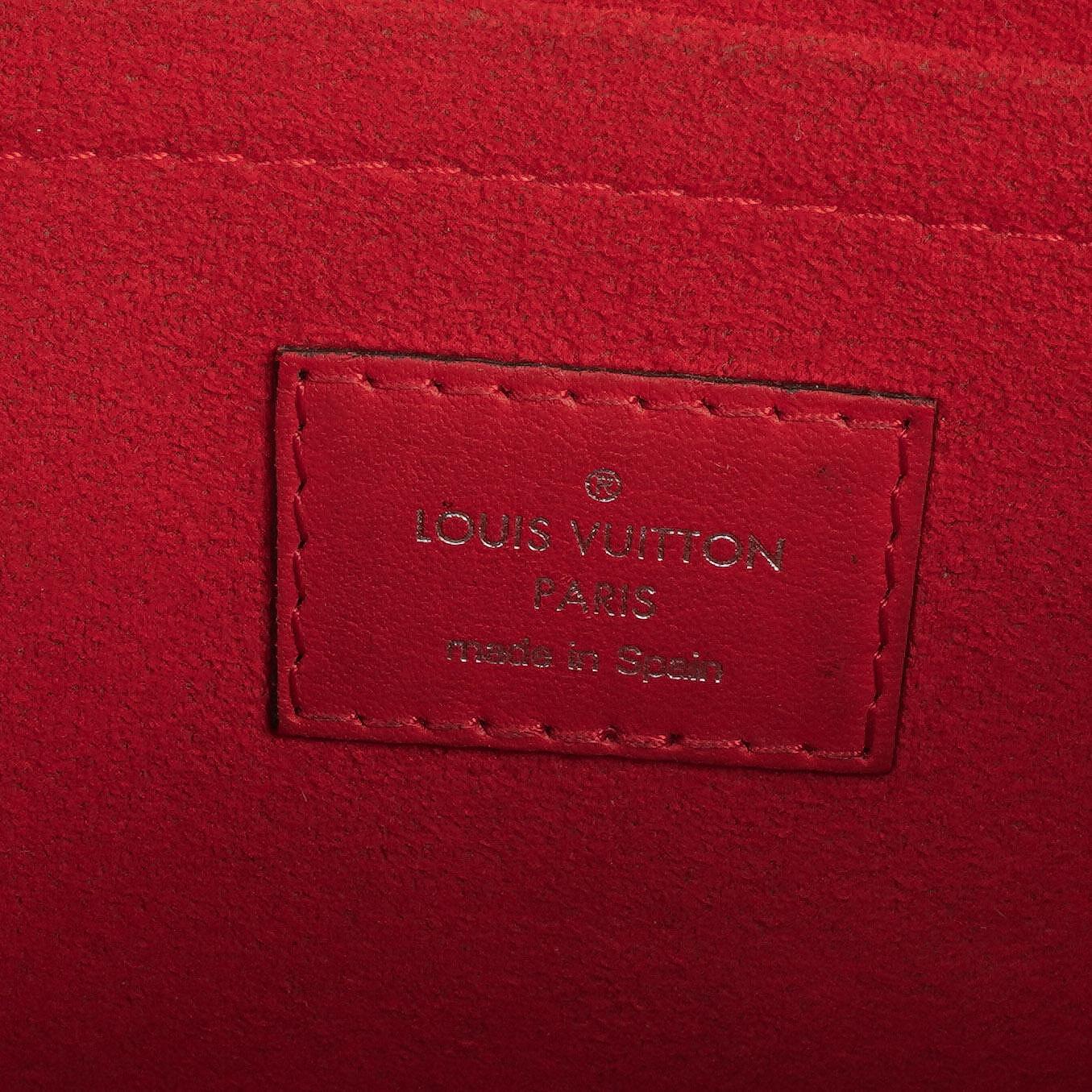Louis Vuitton Neverfull GM Tote Tasche aus rotem Epi Leder