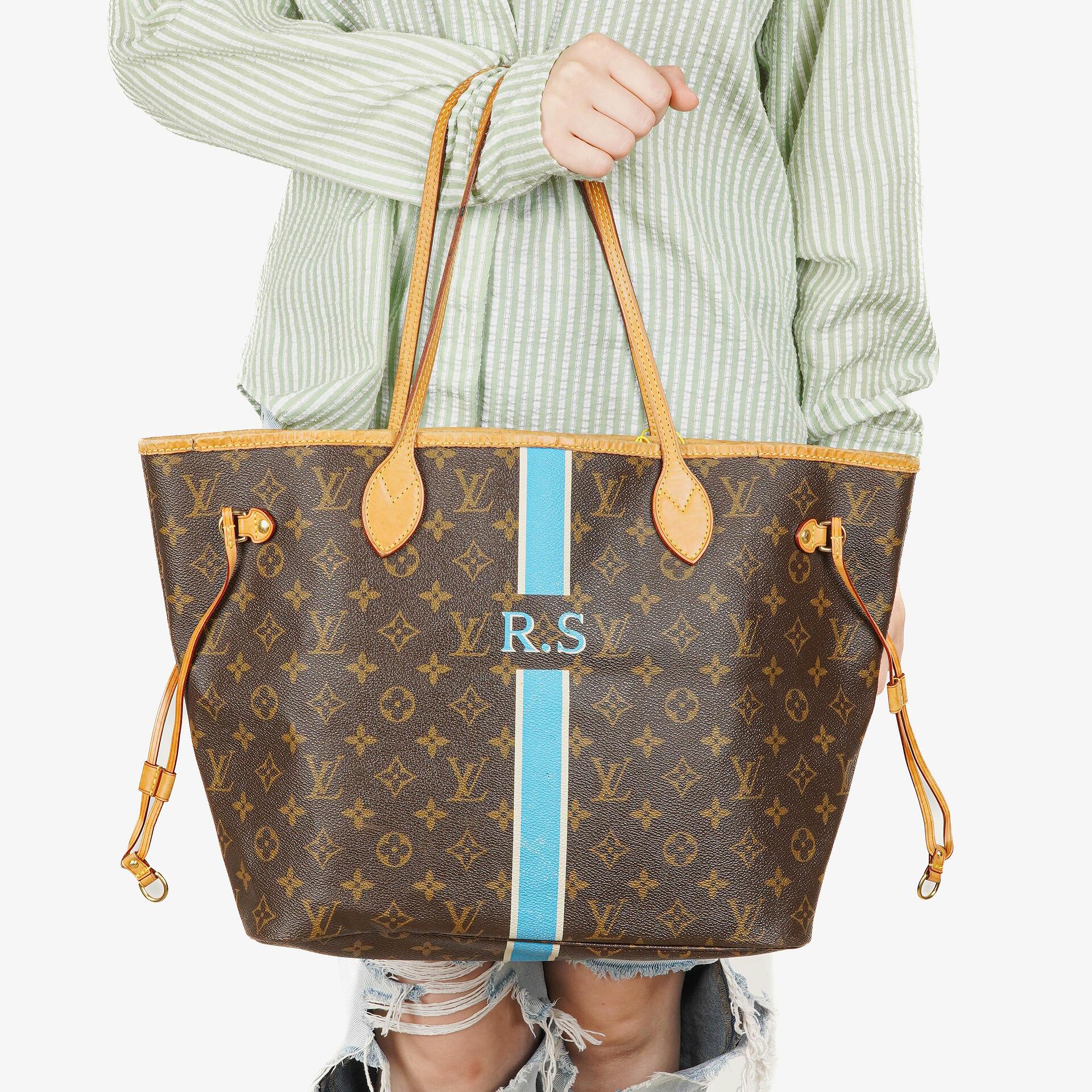 Louis Vuitton Neverfull MM Tragetasche aus Monogram Canvas