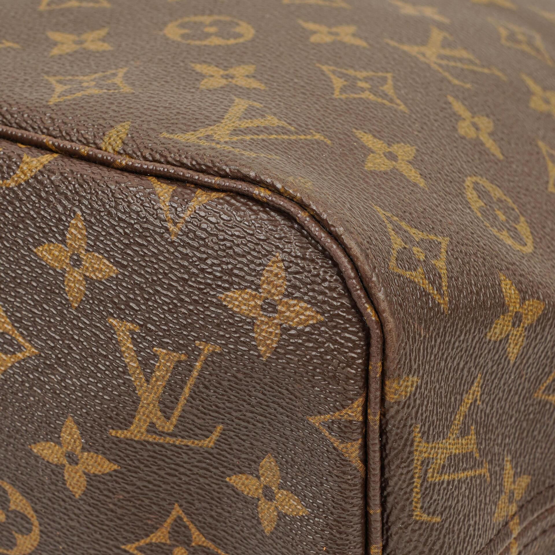 Louis Vuitton Neverfull MM Tragetasche aus Monogram Canvas