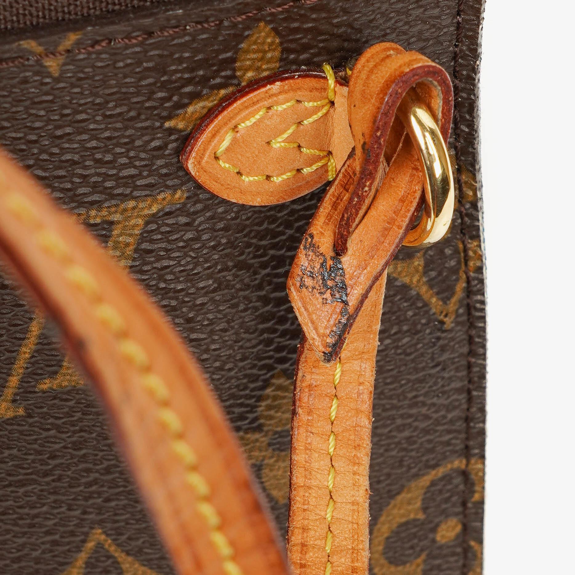 Louis Vuitton Neverfull MM Tragetasche aus Monogram Canvas