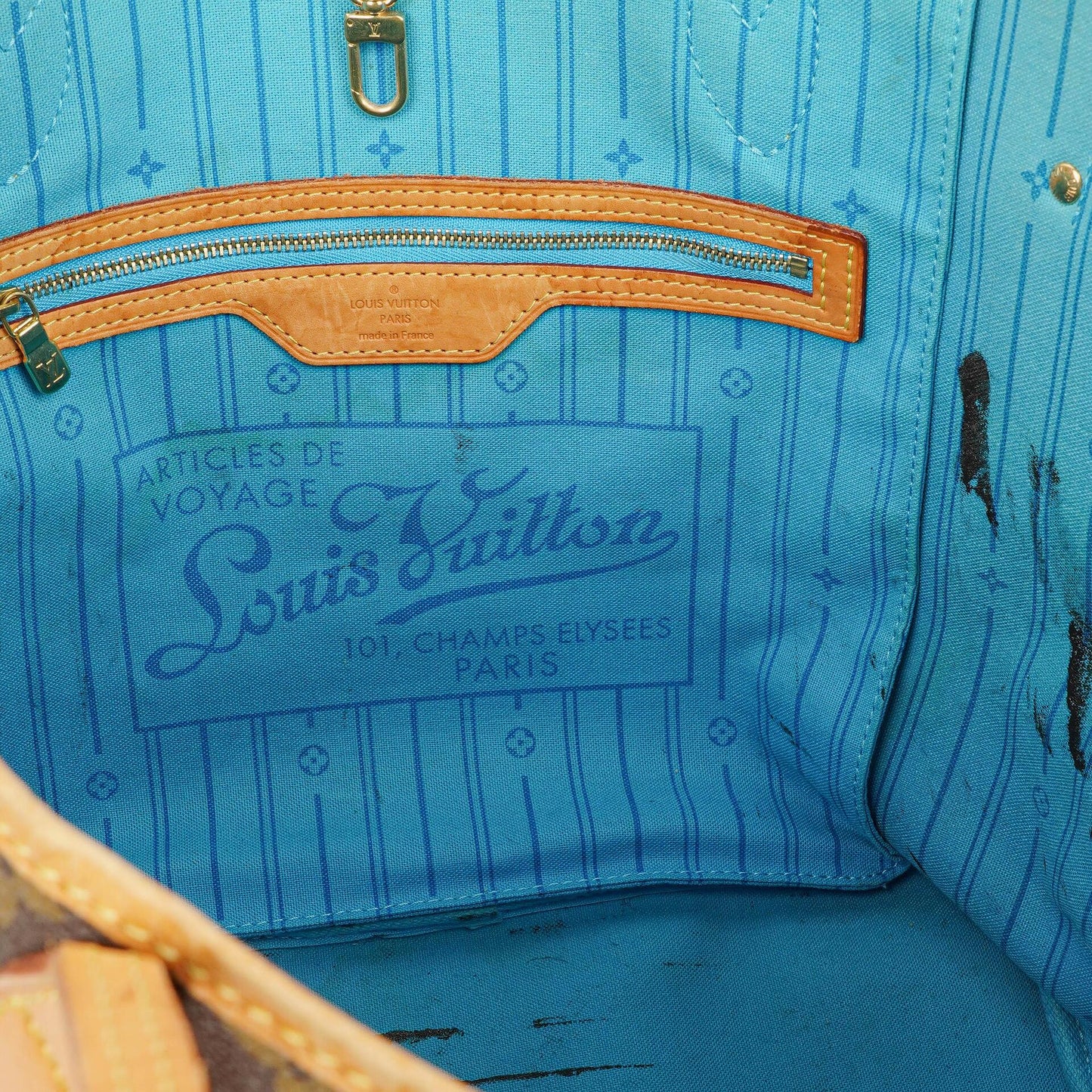 Louis Vuitton Neverfull MM Tragetasche aus Monogram Canvas