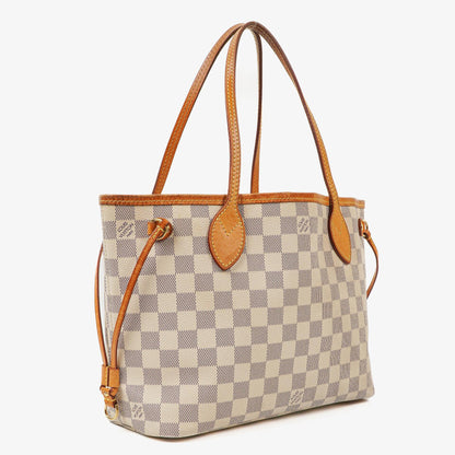Louis Vuitton Neverfull PM Tote-Tasche Damier Azur Canvas 2011
