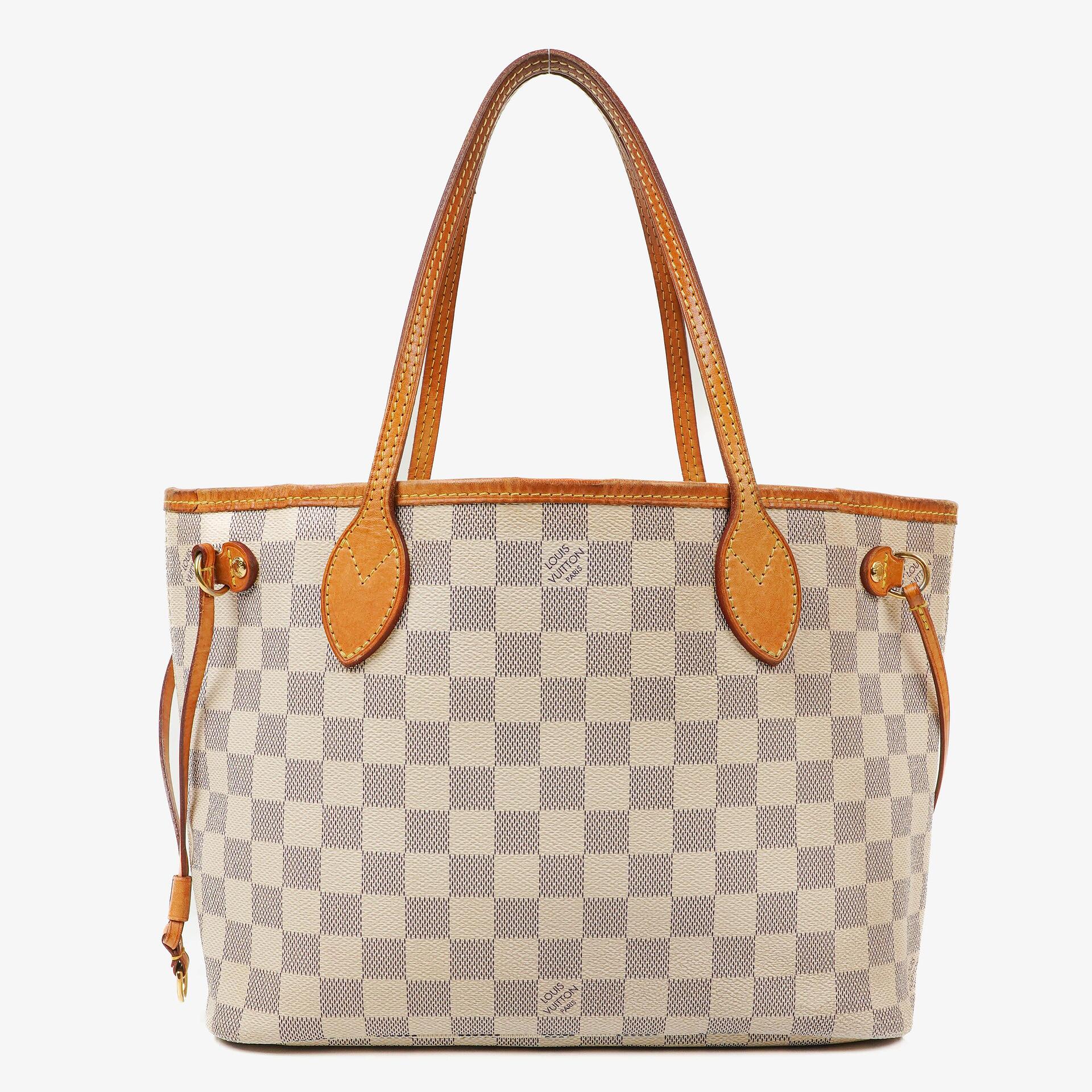 Louis Vuitton Neverfull PM Tote-Tasche Damier Azur Canvas 2011