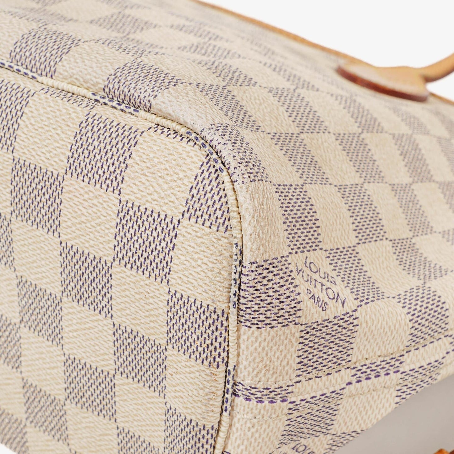 Louis Vuitton Neverfull PM Tote-Tasche Damier Azur Canvas 2011