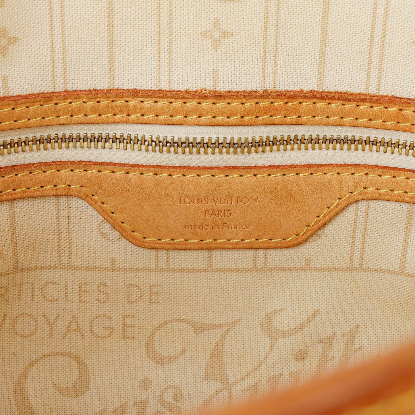 Louis Vuitton Neverfull PM Tote-Tasche Damier Azur Canvas 2011